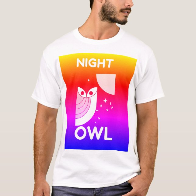 CAMISETA NOITE OWL (Frente)
