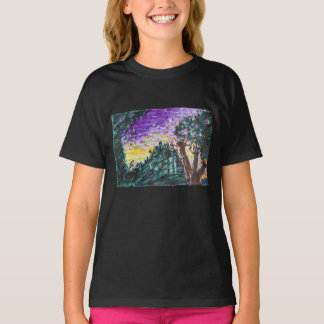 Camiseta Noite Roxa