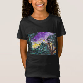 Camiseta Noite Roxa