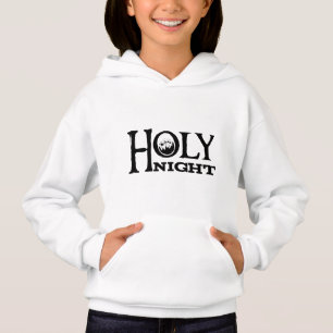 Camiseta "Noite Santa" Criança de Natal