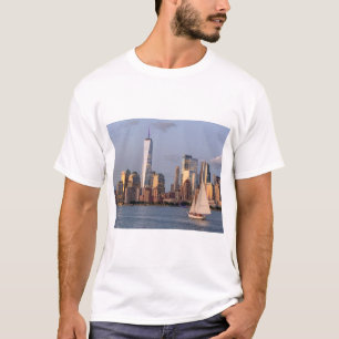 Camiseta Noite Skyline Lower Manhattan.JPEG