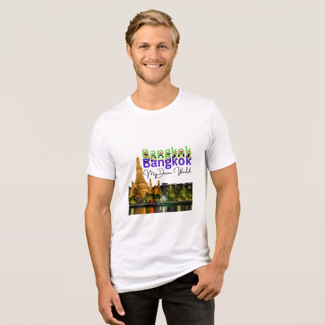 Camiseta Noites de Bangkok (Frente Completa)