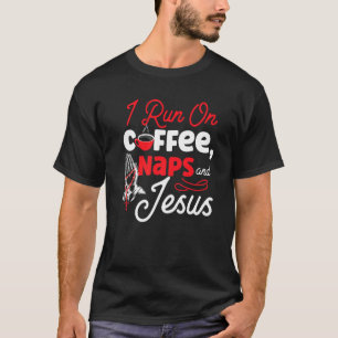 Camiseta Noites De Café E Jesus