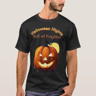 Camiseta Noites de noites de noites de bruxas brilhantes, C