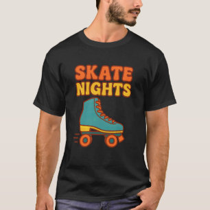 Camiseta Noites de Patinação - Patinação sobre Rodas