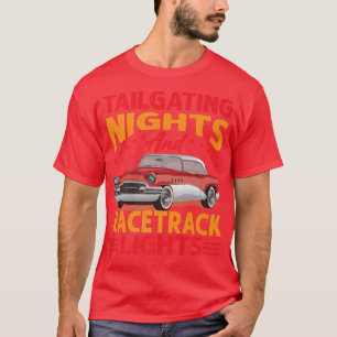 Camiseta Noites De Personalização E Luzes De Racetrack - Co