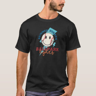 Camiseta Noites De Verão E Luzes De Ballpark Divertem-Se Pa