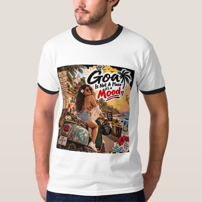 Camiseta Noites Douradas – Goa (Frente)