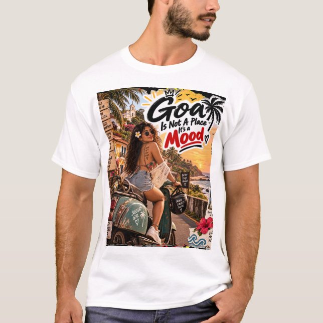 Camiseta Noites Douradas – Goa (Frente)