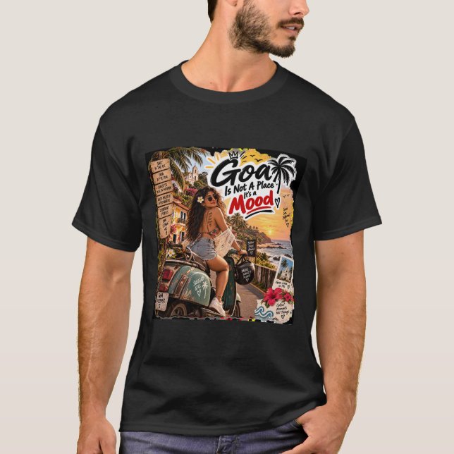 Camiseta Noites Douradas – Goa (Frente)
