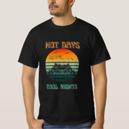 Camiseta Noites Legal de dias quentes:Camiseta T da PalmTre