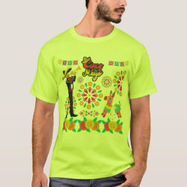 Camiseta Noites mágicas de mariachi verde claro