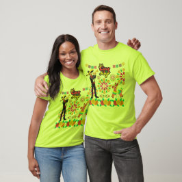 Camiseta Noites mágicas de mariachi verde claro