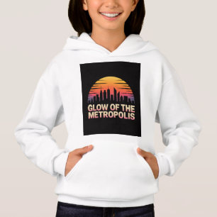 Camiseta Noites Silhueta do Horizonte Nova York