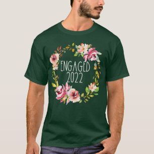 Camiseta Noiva 2022 Coroa Floral Flor Casamento Noiva Gr