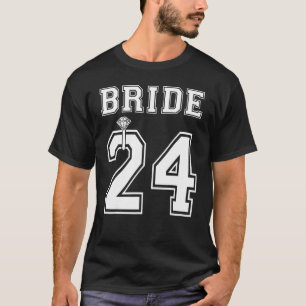 Camiseta Noiva 2024 Encontro Chuva de Presentes para Noiva