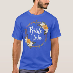 Camiseta noiva a ser, noiva da equipe, noiva, recem casados