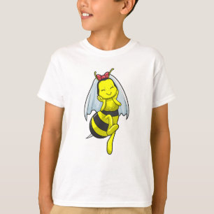 Camiseta Noiva Abelha no Casamento com Véu