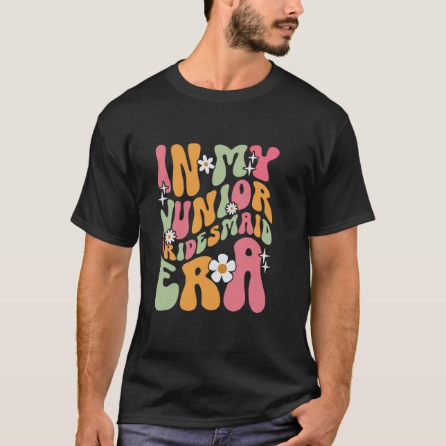 Camiseta Noiva Adolescente Era Festa de Casamento Solteirão (Frente)