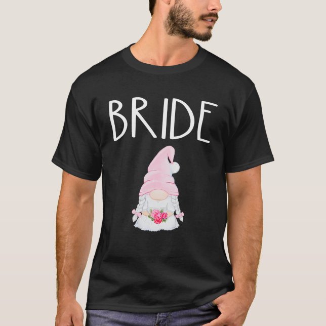 Camiseta Noiva Anão de Casamento Enagajada Festa de Noivado (Frente)