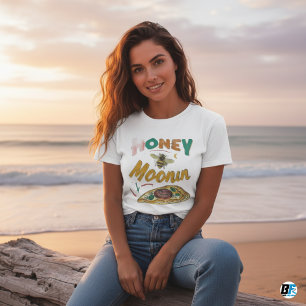 Camiseta Noiva Apaixonada TRIXIE com Tema Retro dos Anos 70