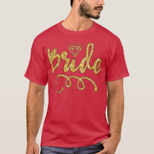 Camiseta Noiva Babe Tendência Retro Equipe Noiva Tribo Casa