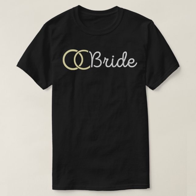 Camiseta Noiva Bachelorette Bride Squad Team Bridesma (Frente do Design)
