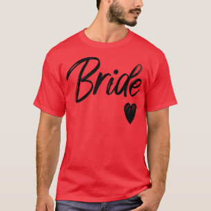 Camiseta Noiva Branca Feminina Par de Noivado Casamento Des