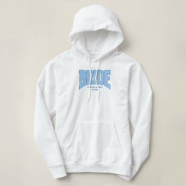 Camiseta NOIVA Brilho Falso Varsity Noivado Vestido de Noiv