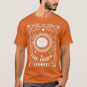 Camiseta Noiva Cartão Tarot Noiva Para Ser Mística Boho Bac