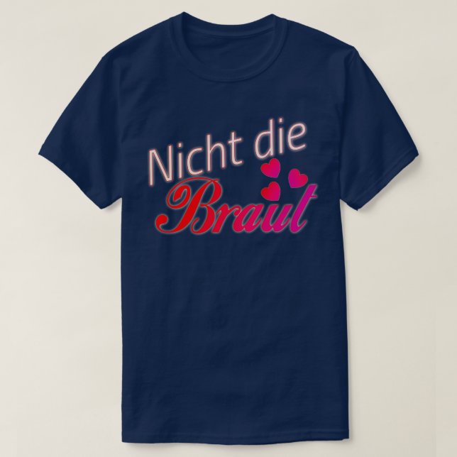Camiseta Noiva casamento despedida de solteiro despedida de (Frente do Design)
