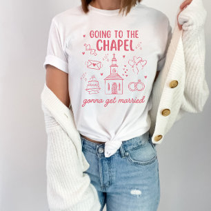 Camiseta Noiva Chuva de Presentes Despedida de Solteira Cas