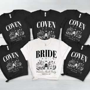 Camiseta Noiva da Coven Festa de Despedida de Solteira Brux