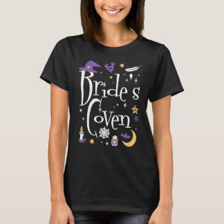 Camiseta Noiva da Coven Noiva do Dia do Casamento Festa de 