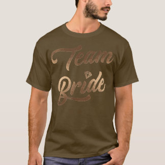Camiseta Noiva da Equipe Chá de Bebê Festa de Despedida de 