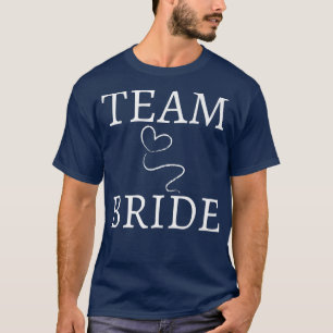 Camiseta Noiva da Equipe Festa de Casamento Esquadrão Diver