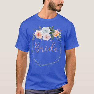 Camiseta Noiva da Mulher Festa de Despedida de Solteiro Ros