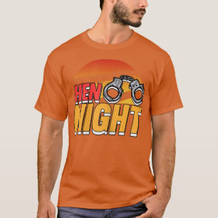 Camiseta Noiva da Noite das Galinhas Femininas