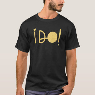 Camiseta Noiva Dama de Honra Despedida de Solteira Eu Aceit