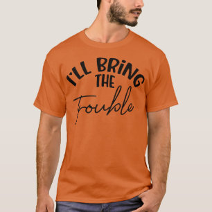 Camiseta Noiva Dama de Honra Despedida de Solteira Eu Trare