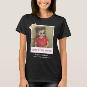 Camiseta Noiva Damas de Honra Foto Vintage Geração Z Desped