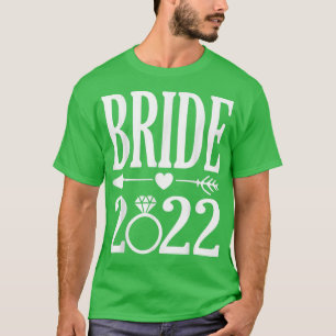 Camiseta Noiva De 2022 Casada Em 2022 Casamento Bonito Anno