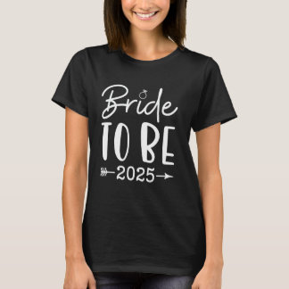 Camiseta Noiva de 2025 Festa de Despedida de Solteira Grupo