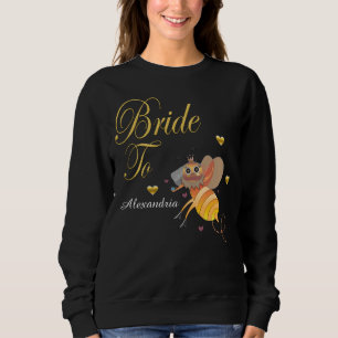 Camiseta Noiva De Bebida Personaliza O Sweatshirt