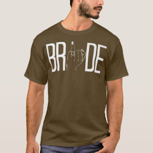 Camiseta Noiva de Casamento Dedo de Noiva - Parte da Bachel