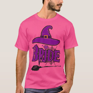 Camiseta Noiva de Halloween Festa de Solteiro Casamento 3