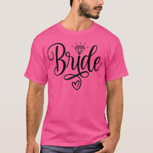 Camiseta Noiva De Ser Futuro De Anel De Casamento Sra.
