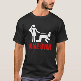 Camiseta Noiva de Solteirão Fim de Jogo Festa de Solteiro C
