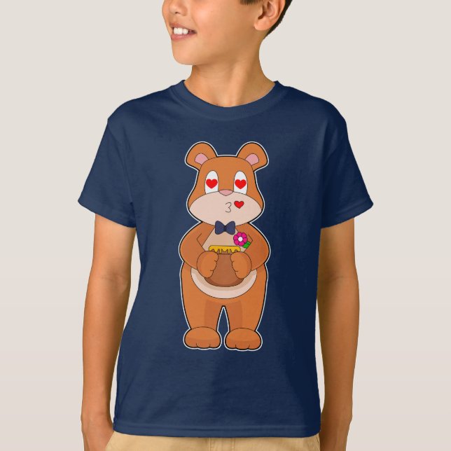 Camiseta Noiva de Urso Laço de Casamento (Frente)