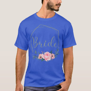 Camiseta Noiva despedida de solteiro rosa flor noiva 